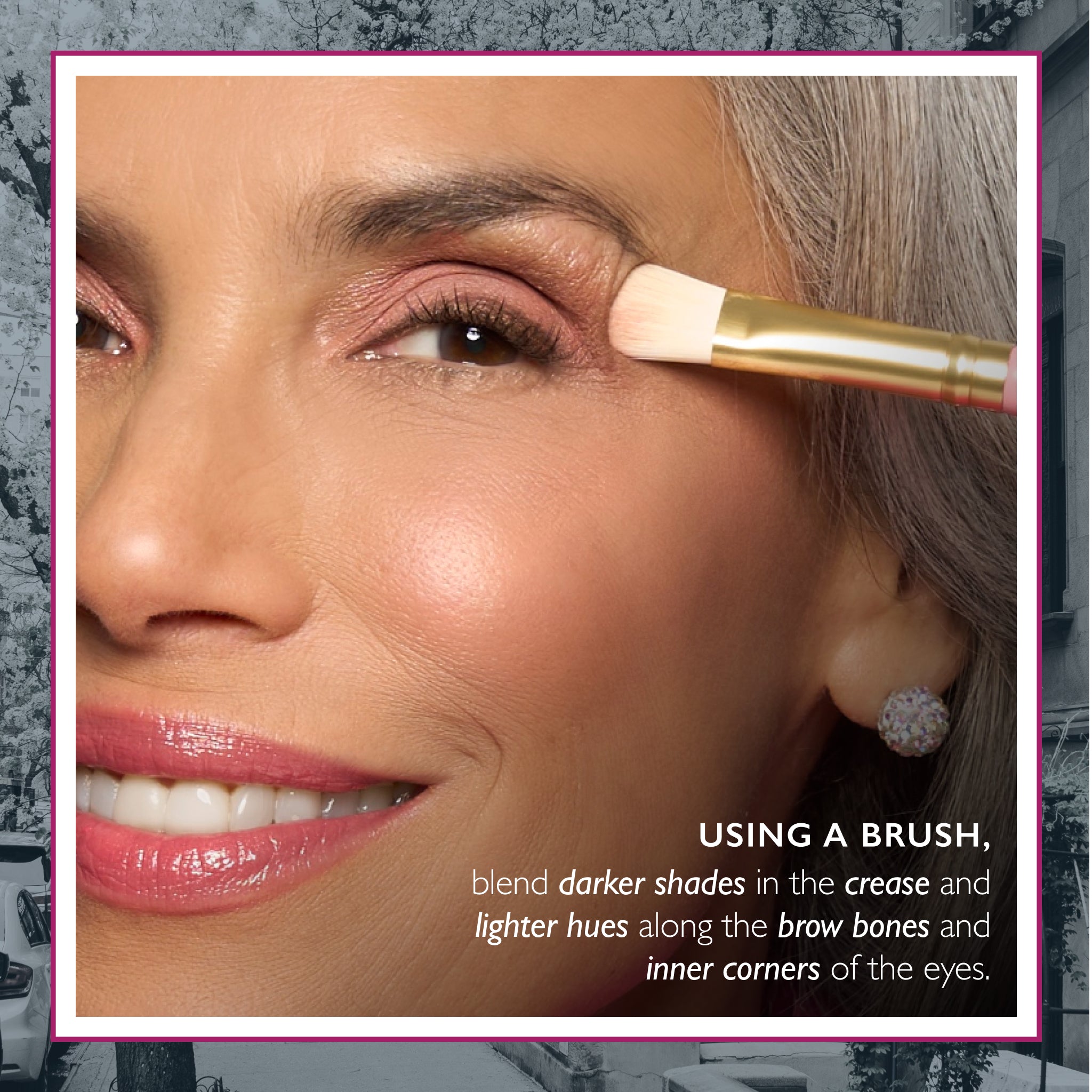 Limited Edition Baked Eyeshadow Quad- Pink Buttercream - Image 5