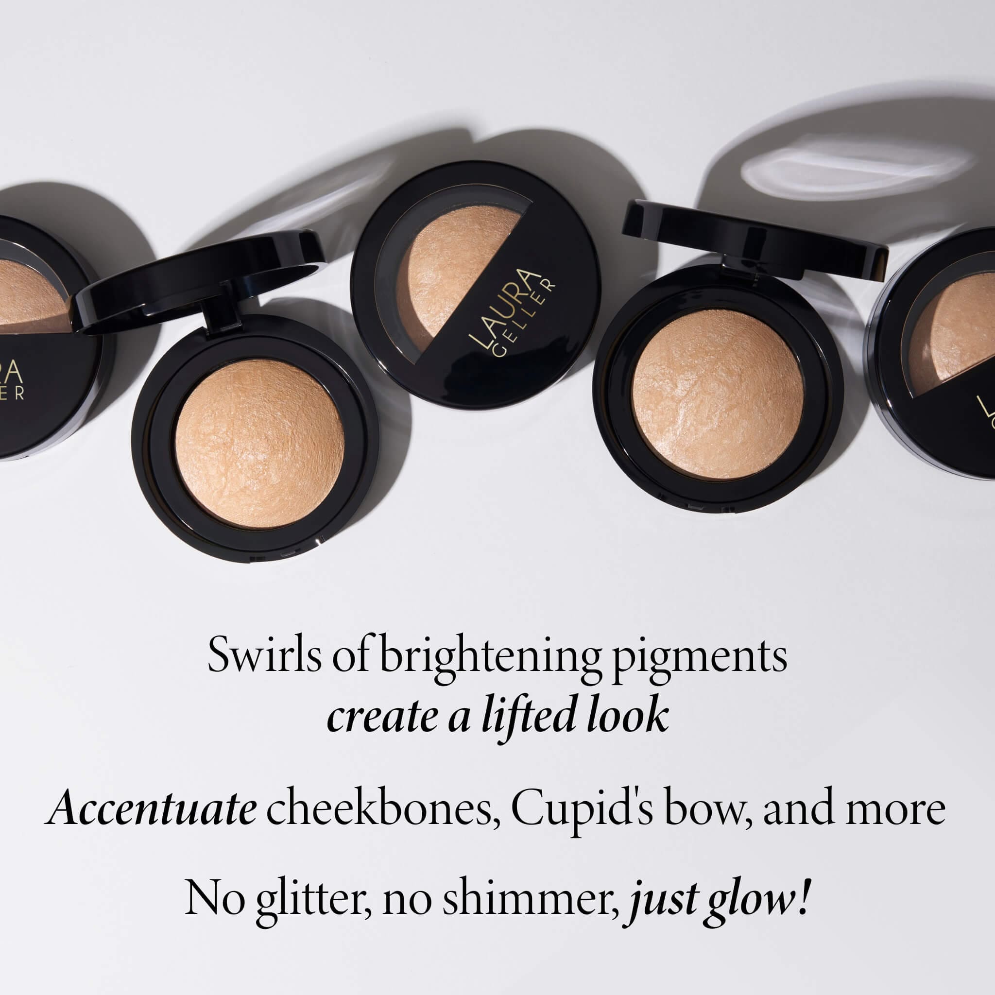 Baked Marbleized Highlighter | Prosecco - Image 6