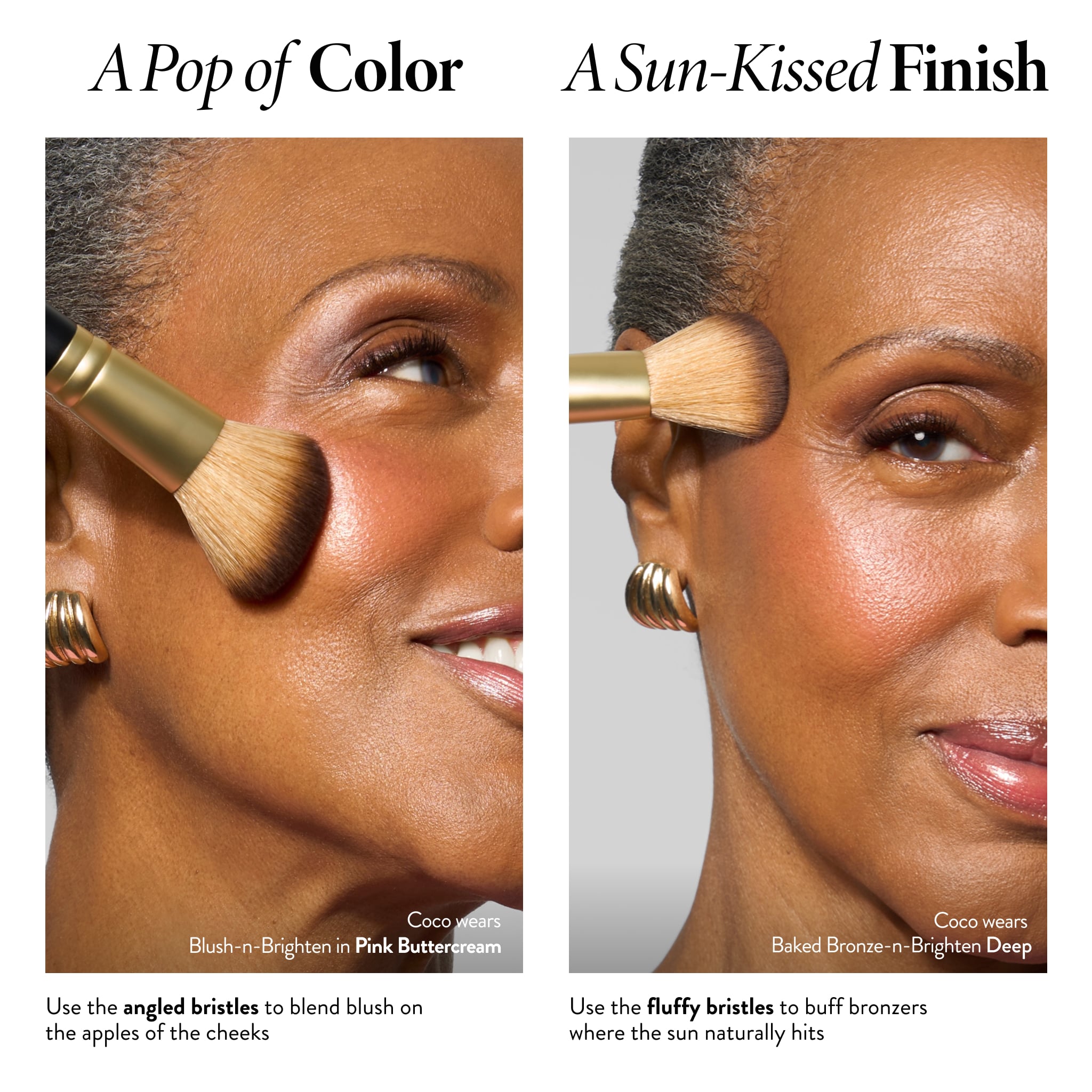 Dual-Ended Blush + Bronzer Brush - Image 5