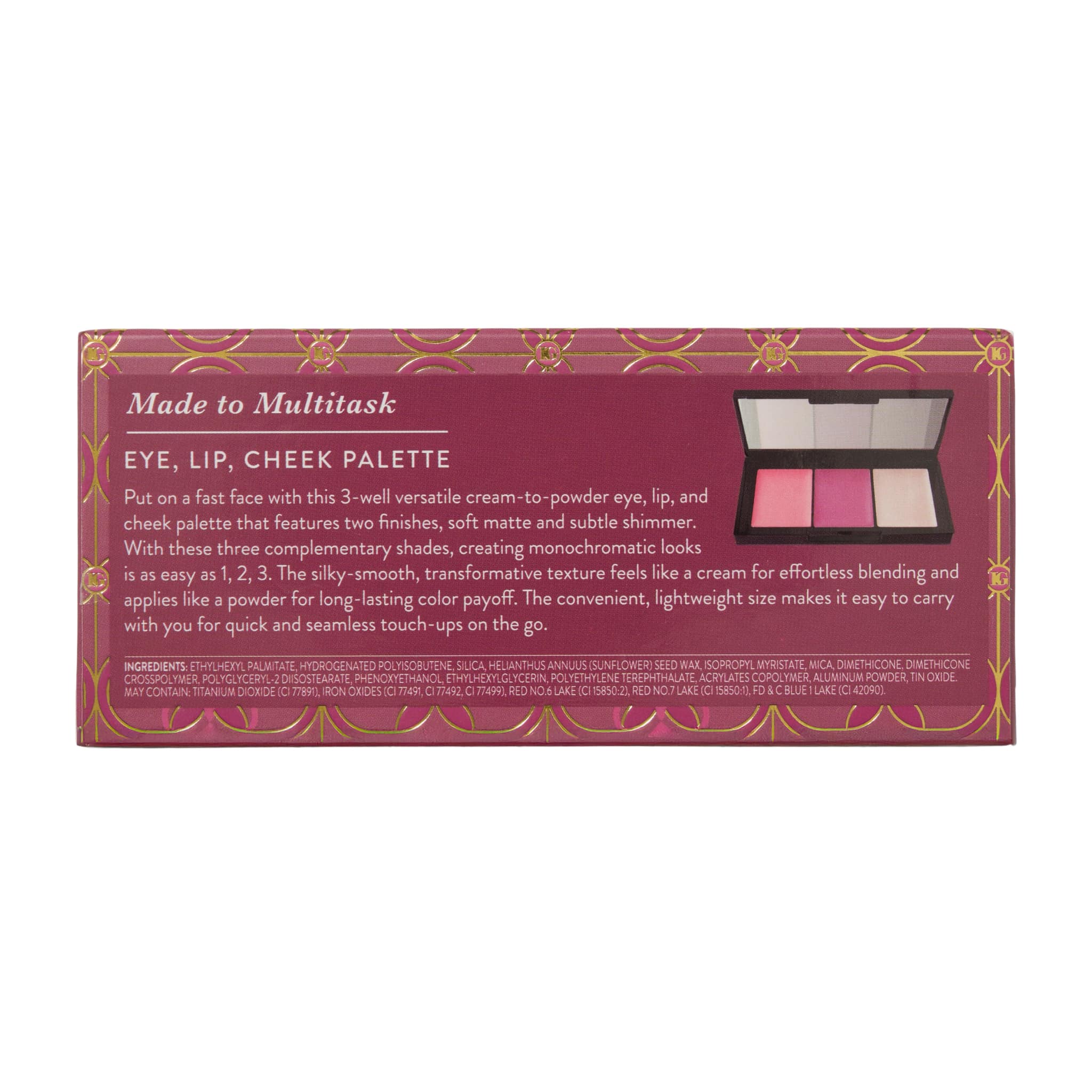 Made to Multitask Eye. Lip. Cheek Palette: You Look Mauvelous - Image 3